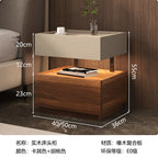 Simple European Bedside Table Classic Storage Luxury Trendy Night Table Modern Premium Comodini Camera Letto Bedroom Furnitures
