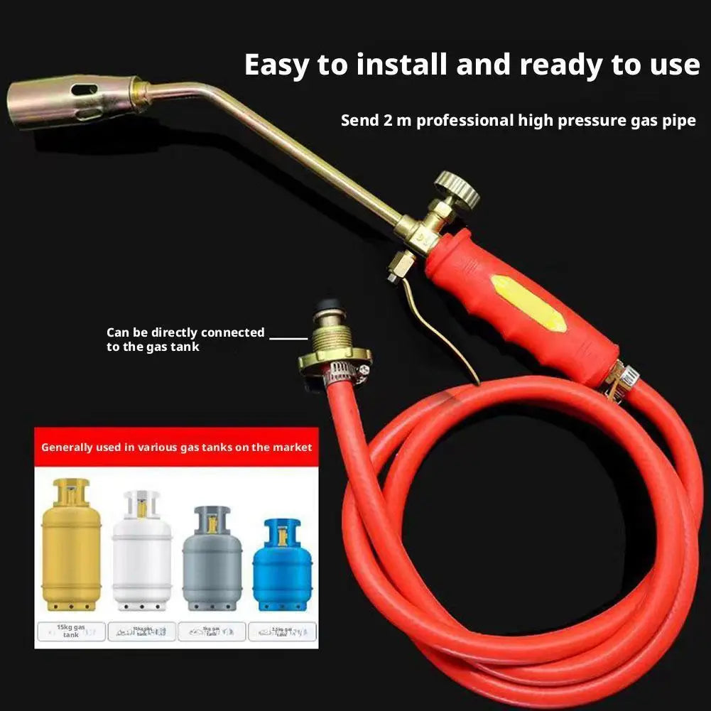 Flame Thrower Single And Double Opening Type Liquefied Gas Torch Welding Flame Thrower Propane Welder For Cooking BBQ Soldering