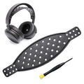 Wide Headband Strap for Audeze Maxwell Gaming Headset & MM-100 Headphone, Sturdy, Durable, Cooler (Synthetic Leather)