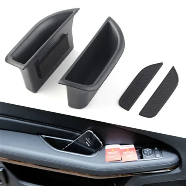 For Benz E-Class W212 Sedan Storage Box E200 E300 E350 E400 2010 2011 2012 2013 2014 2015 2016 Door Handle Container Accessories