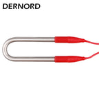 DERNORD 12v Submersible Heating Pipe for Pool Immersion Electric Tubular Heater for Water Bucket DC Heating Element 150w/200w