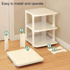 6/9 Layers Stackable Shoe Rack Simple Standing Storage Racks Household Wall Corner Shelves Dormitory Removable Shoe Organizers