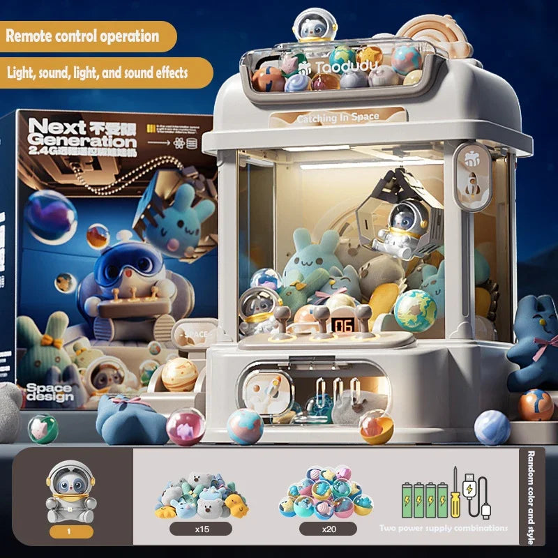 Mini Doll Machine Toy for Kids | DIY Coin-Operated Crane Game | AlluCanFind