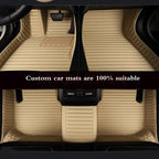Striped Pu Leather Customized 5D Car Floor Mat for Alfa Romeo Giulia 2015-2021 Stelvio 2016-2021 Interior Accessories Carpet