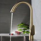 Kitchen Mixer Faucet Stainless Steel Material White ,Black ,Gun Grey ,Brushed Grey And Golden Color Hose 60cm Pull Out