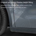 Black TPU Car Body Protective Film Invisible For Tesla Model 3/Y 2017-2025 Front Rear Door Extended Transparent Car Clothing Set