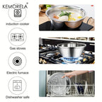 4-in-1 Stainless Steel Kitchen Multifunctional Basin with Lid Airtight Rice Washer Drain Colander Ginger Cheese GraterEssential