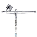 SAGUD Professional Airbrush Set 0.2 0.3 0.5mm Needles Nozzle Quick Release with Air Hose - Dual-Action Gravity Feed Airbrush Kit