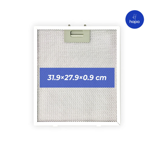 1Pack, 31.9x27.9x0.9cm  Range Hood Grease Filter Kitchen Extractor Aluminium  4518