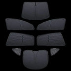 For Tesla Model 3 Highland 2024 Sunshade Accessories Silver Thick Sun Shade Tesla Model Y Juniper 2025 Window Windshield Shading