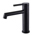 Black Modern Bathroom Basin Faucet Stainless Steel Hot Cold  Wash Mixer Crane Tap  Free Rotation Sink Faucets Single Handle