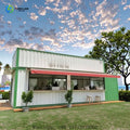 Customized Outdoor Kitchen Commercial Container Portable Kitchen Street Cafe Portable Bar Business Use Exquisite Cabin