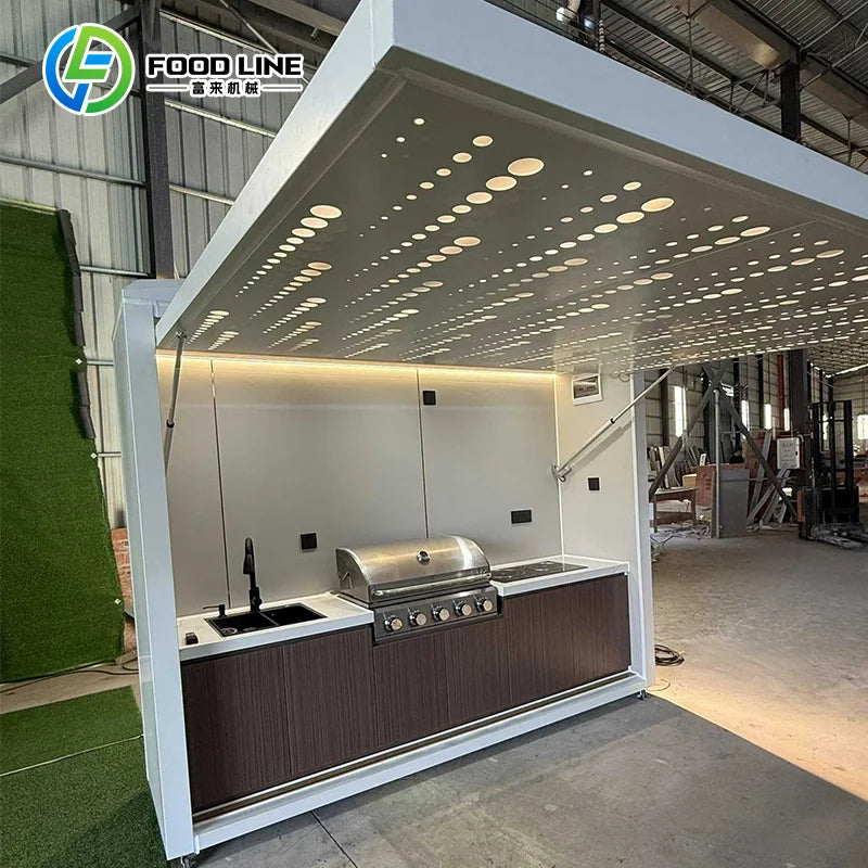 Stainless Steel Outdoor Kitchen Cabinet Bbq Island Outdoor Kitchen Grill Mobile Outdoor Kitchen