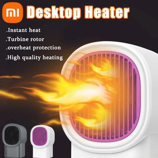 ﻿ Xiaomi Portable Electric Heater With Fast Heating Turbine For Rapid Heating And Overheat Protection Heater Home Appliance