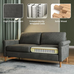 Small Comfy Loveseat Sofa