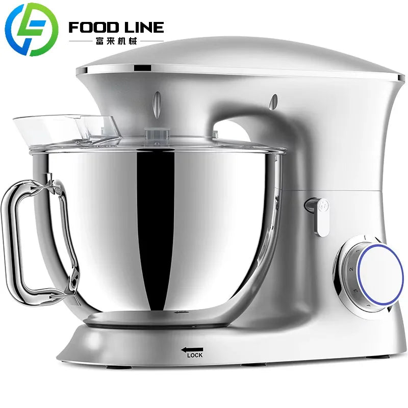 Kitchen Appliances Multifunction Bread 6.5L 7L 8L  Flour Mixer for Home Stand Bread Dough Mixer