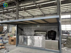 Customized Modular Outdoor Kitchen Cabinet Garden Stainless Steel Outdoor BBQ Kitchen With Shed