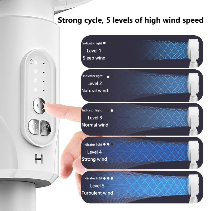 Xiaomi Air Circulation Fan Household Desktop Small Wireless Charging R