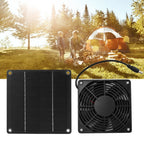 10W12V solar panel fan, pet exhaust fan, green and environmentally fri