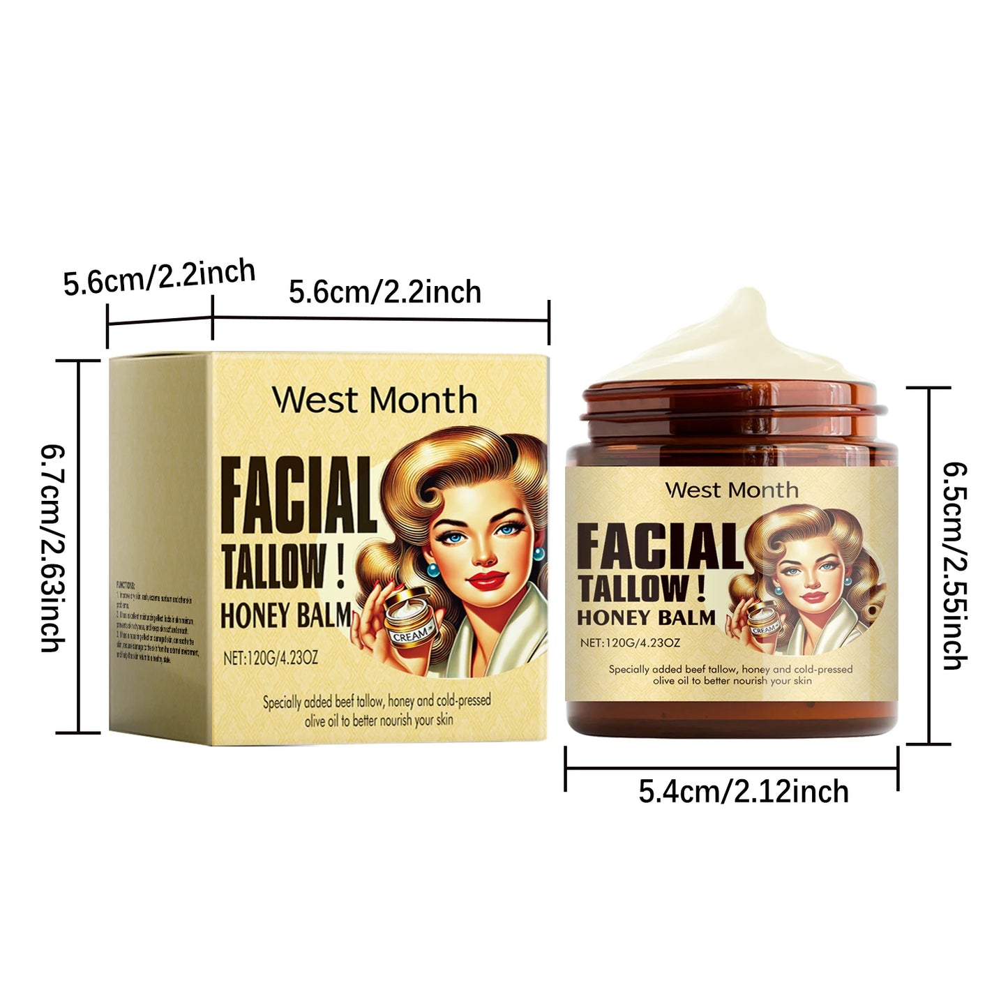 Beef Tallow Face Cream