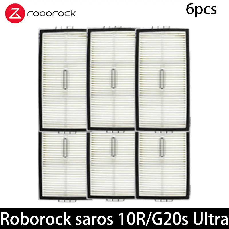 Roborock Saros 10R/G20S Ultra  Accessories Brush Hepa Filter Mop Cloth Dust Bag Spare Parts