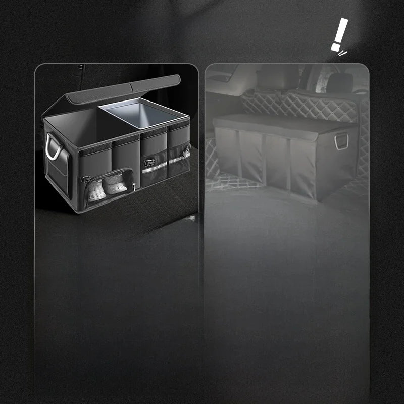Car Storage Box Vehicle Trunk Organizer Waterproof Insulated Cusizable Simple Sle Foldable Storage Box for Changan CS75P...