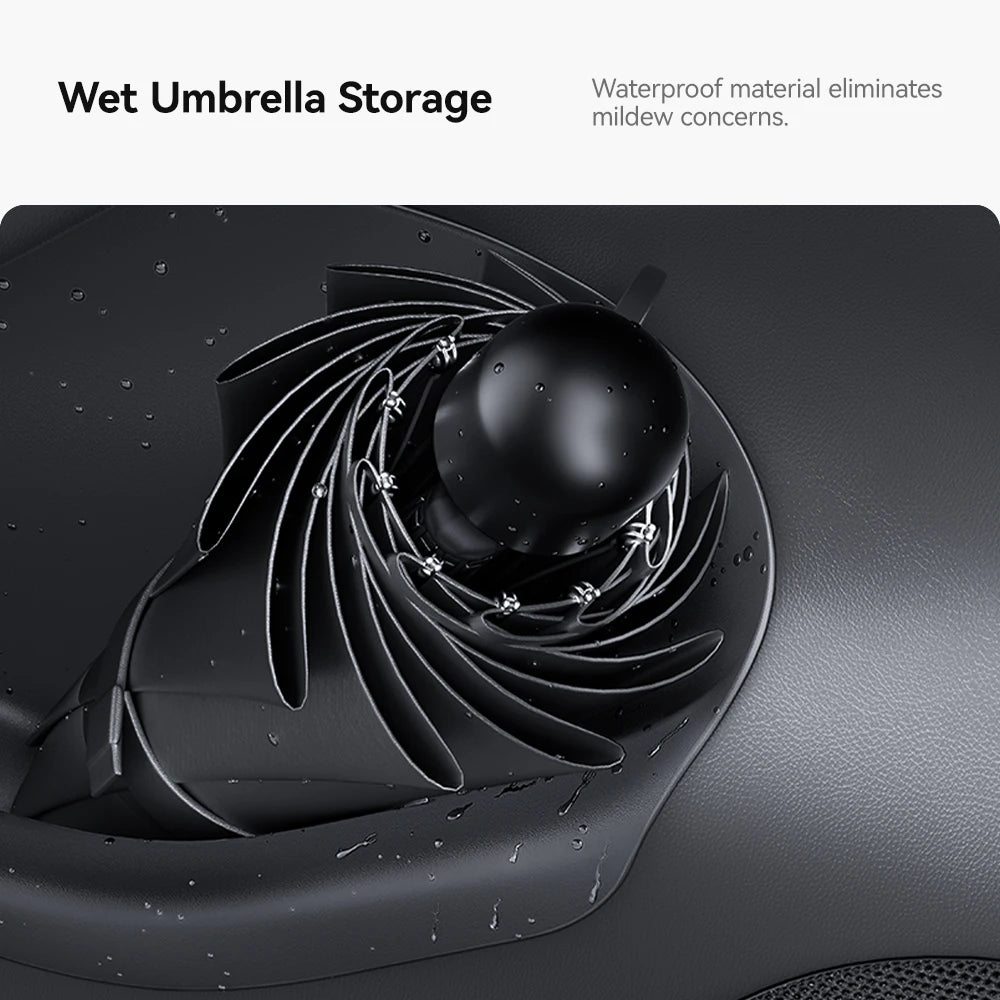 YZ For Tesla Model 3 Y Highland Juniper Car Door Side Storage Box Front Rear Side TPE Door Storage Organizer Tray Accessories