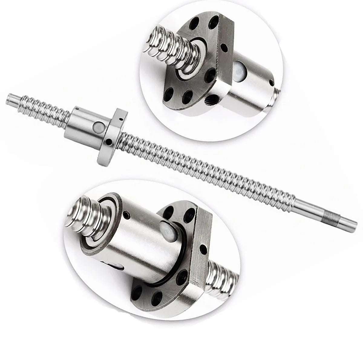 SFU1204 Ballscrew 200-1500mm End Machined With 1204 Ball Nut C7 12mm Ball Screw For CNC 3D Printer