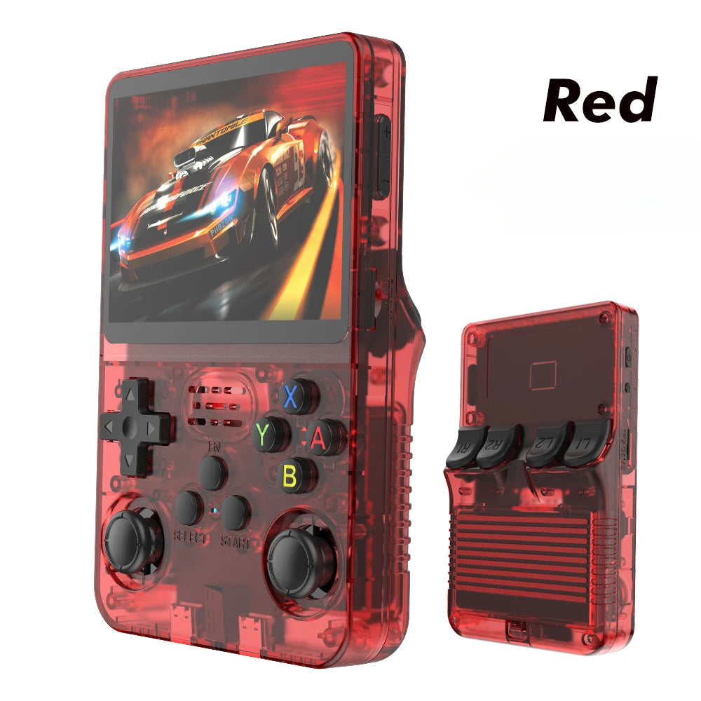 BOYHOM R36S Retro Handheld Game Console - Linux System, 3.5" IPS, 64GB/128GB/256GB | AlluCanFind