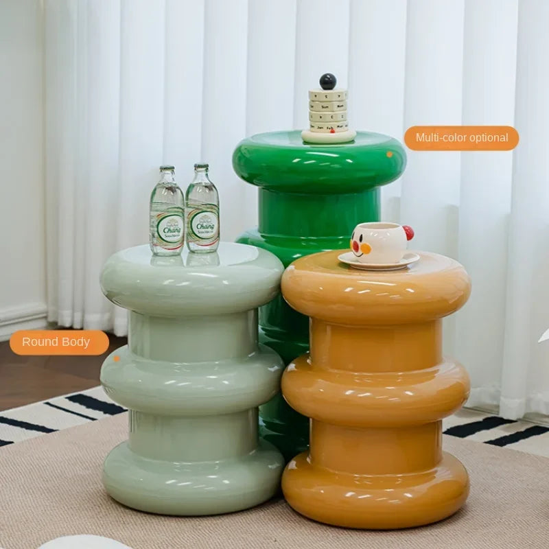Home Shoe Changing Stool Ins Style Low Stool Sofa Side Table Nordic Modern Minimalist Living Room Creative Small Round Stools