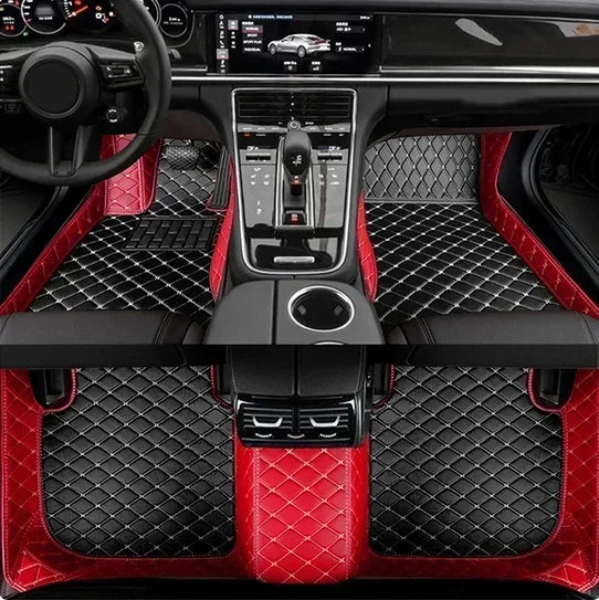 Customized Splicing Color Car Floor Mat for Peugeot 206 2004-2008 207 CC 301 2012-2019 607 2004-2006 Interior Car Accessories