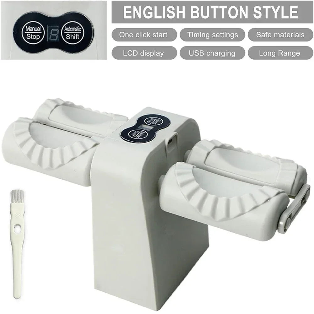 Electric Dumpling Maker Machine Double Head Dumpling Mould Automatic Press Dumpling Skin Mould Manual Accessories Kitchen Tool