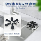 High Pressure Glass Rinser Stainless Steel Cup Rinser for Kitchen Kitchen Accessories Hydro Jet Cup Cleaner for Bar Kitchen