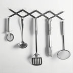 Collapsible Stainless Steel Dish Rack - Foldable Multi-functional Kitchen Organizer, Adjustable, Space-saving, Rack for Various