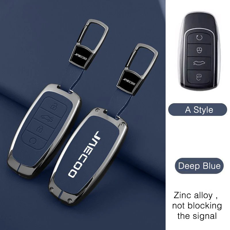 For Omoda JAECOO J7 2025 2024 Car Remote Control Key Case Keychain Accessories Garnish Trim Cover