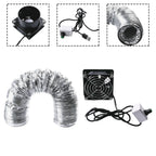 Smoke Absorber Fume Extractor Fan Pipe Duct Exhuast Fan USB Adjustable
