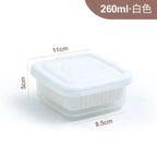 Kitchen Fridge Two - layer Mini Storage Box Refrigerator Organizer