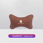 1Pcs Car Seat Headrest Lumbar Support Accessory For Peugeot 301 307 207 206 208 308 508 107 408 607 205 406 106 807 4008 108 407