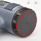 Construction Hair Dryer With Lcd 2000W Shrink Display Heat Gun 110v 220V Thermal Gun Powerful Thermal Blower Mini Hot Air Gun