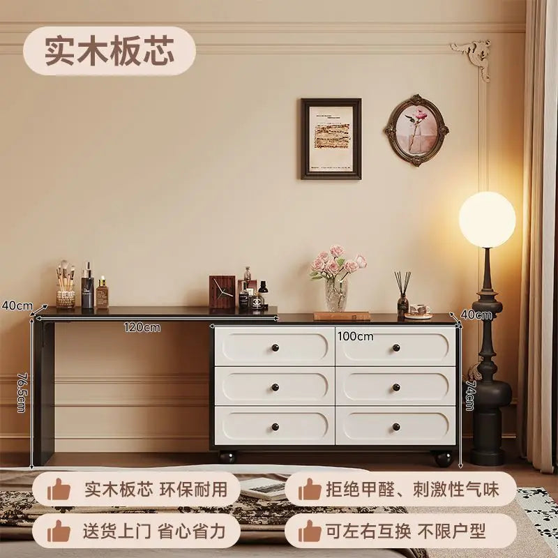 Corner dresser chest integrated antique modern bedroom simple bedside cabinet new retro makeup table