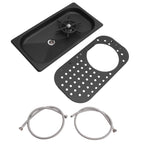 304 Stainless Steel Pitcher Rinser Cup Washer Glass Cleaning Rinser High Pressure Washing With Drain Drip Tray Hose for Bar