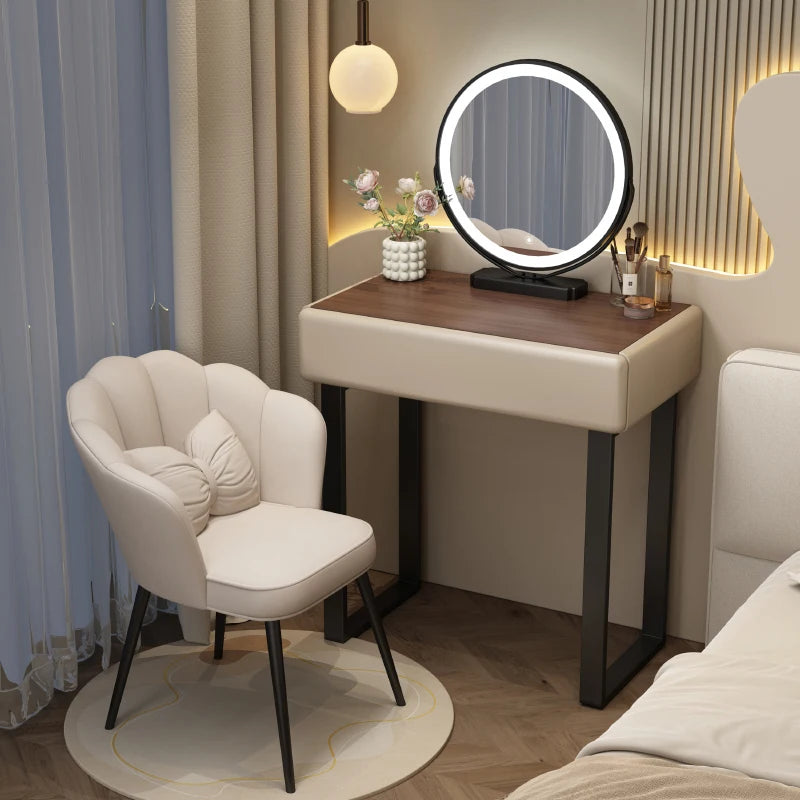 Small Bedroom Vanity Table Organizer Minimalist Chep Comfortable Dressing Table European Modern Penteadeira Postmodern Furniture