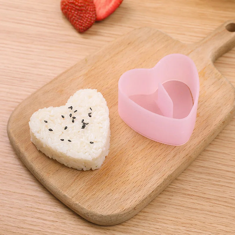 Non-Stick Kitchen Tools, Rice Press Device, Mold, Bento Accessories, Onigiri Rice-Ball Sushi Maker Form, Sushi Making Kit