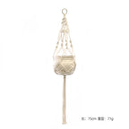 Hanging Plant Handmade Macrame Plant Hanger Flower Pot Planter Hanger Wall Decor Courtyard Garden Hanging Planter Hanging Basket