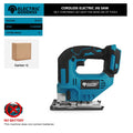Electric Goddess 3500RPM Electric Curved Saw Cordless Jig Saw Portable Multifunction Carpenter Tool For Makita 18V Battery Pin