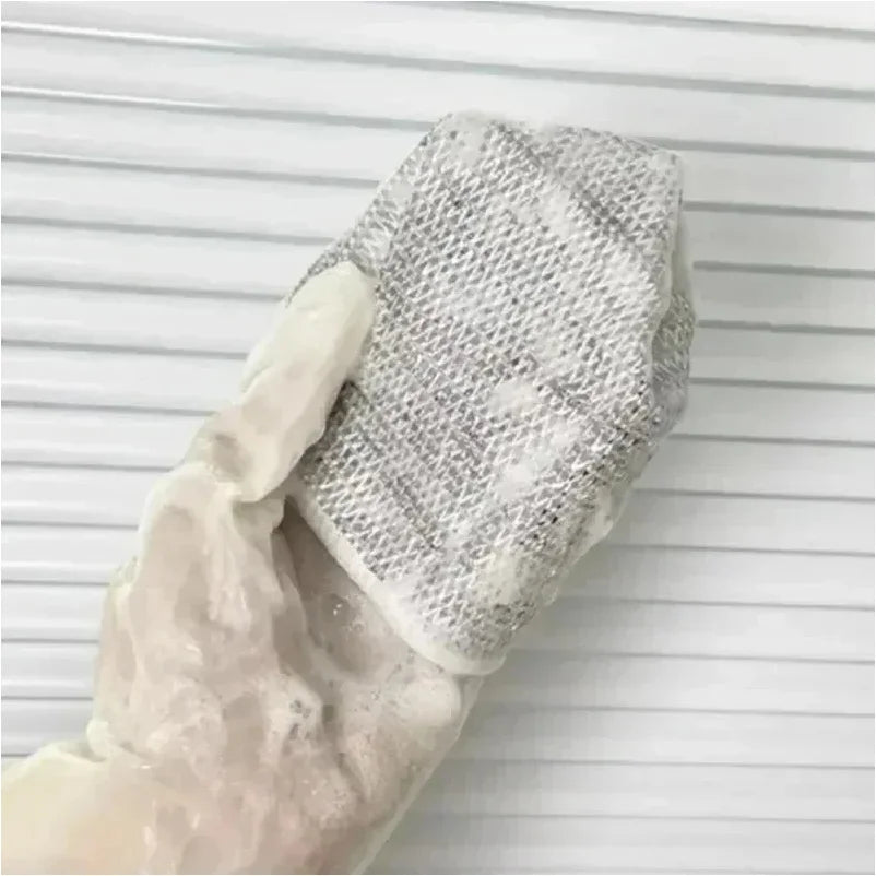 Thickened Cleaning Cloth, Kitchen Rag, Stainless Steel Cleaning Cloth, Suitable For Cleaning Kitchen Oil Stains/5pcs