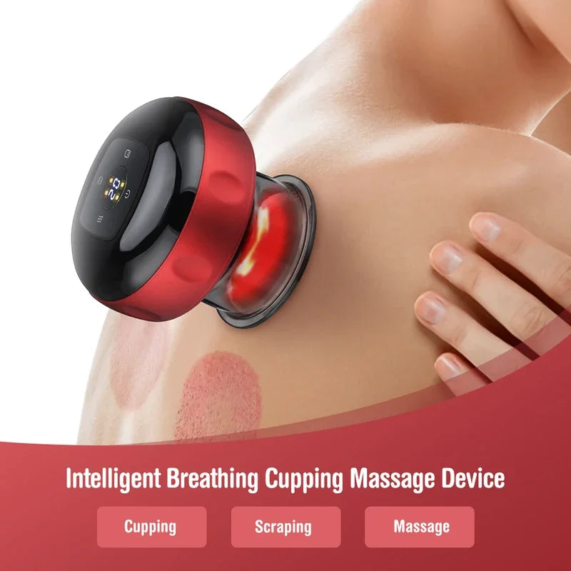 Electric Vacuum Cupping Massager Body Cups Anti-Cellulite Therapy Fat Burning Slimming Electric Guasha Scraping for Body