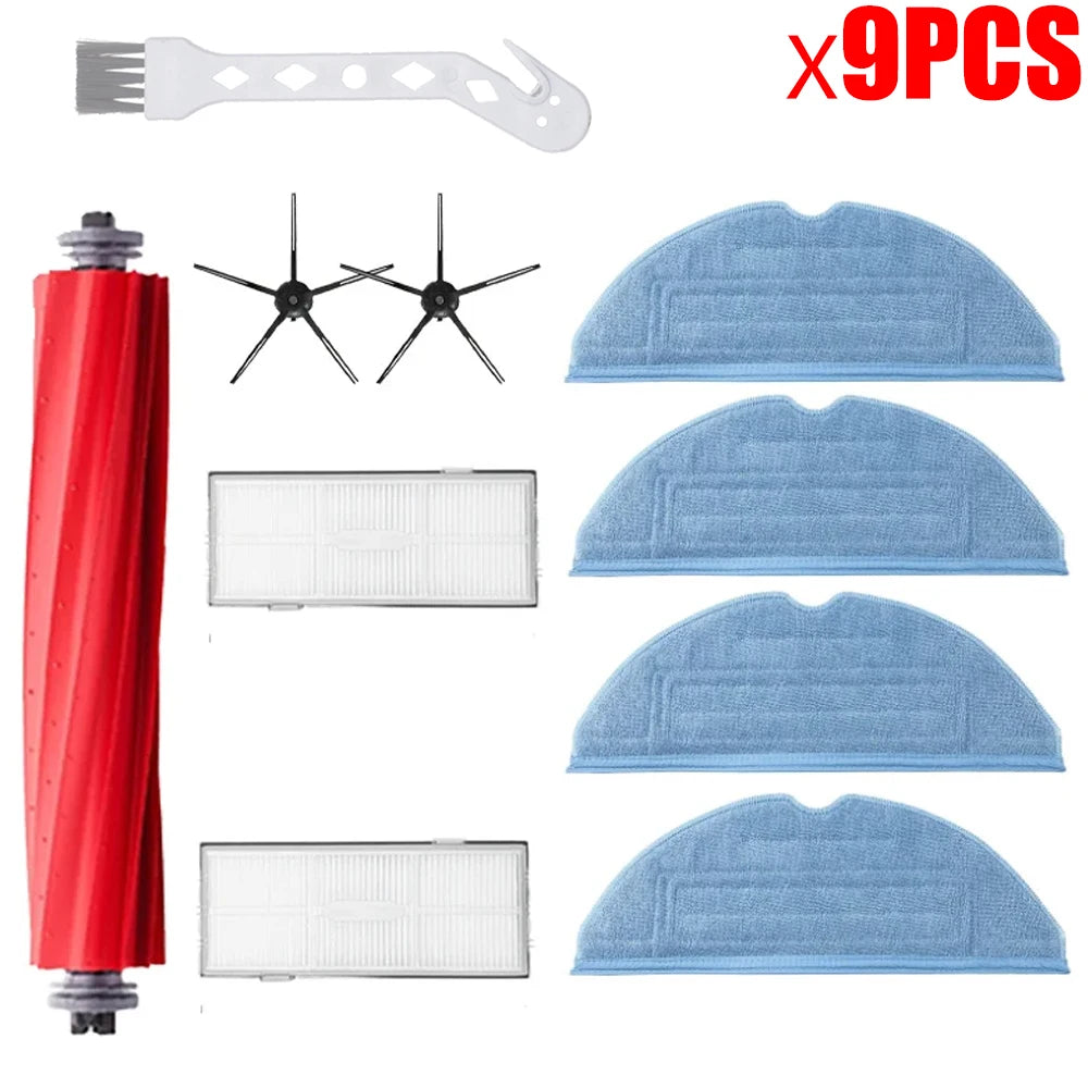 Main Brush Hepa Filter Mop Pad Spare Parts For Roborock S7 S70 S7Max T7S T7S Plus, Robot Vacuum Cleaner Accessories