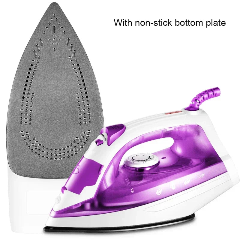 Handheld Garment Steamer Electric Steam Iron Soleplate laundry Ironing