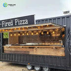 Customized Food Trailer Container Restaurant 20ft Container Restaurant with Kitchen